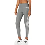 adidas Women's Designed 2 Move 3-Stripes High-Rise Long Tights